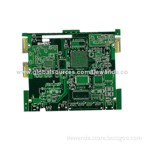 Multilayer printed circuit board with BGA, 1.6mm board thickness